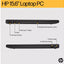 HP 15.6" Laptop – AMD Ryzen 5, 8GB RAM, 256GB SSD (New) - Funkifone