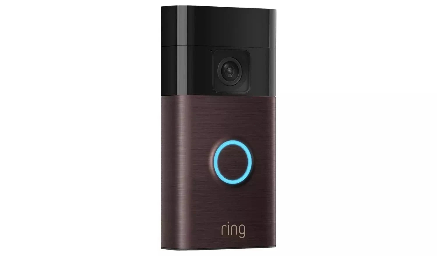 Ring Video Doorbell (Battery-Powered) with Chime – Venetian Bronze Ring