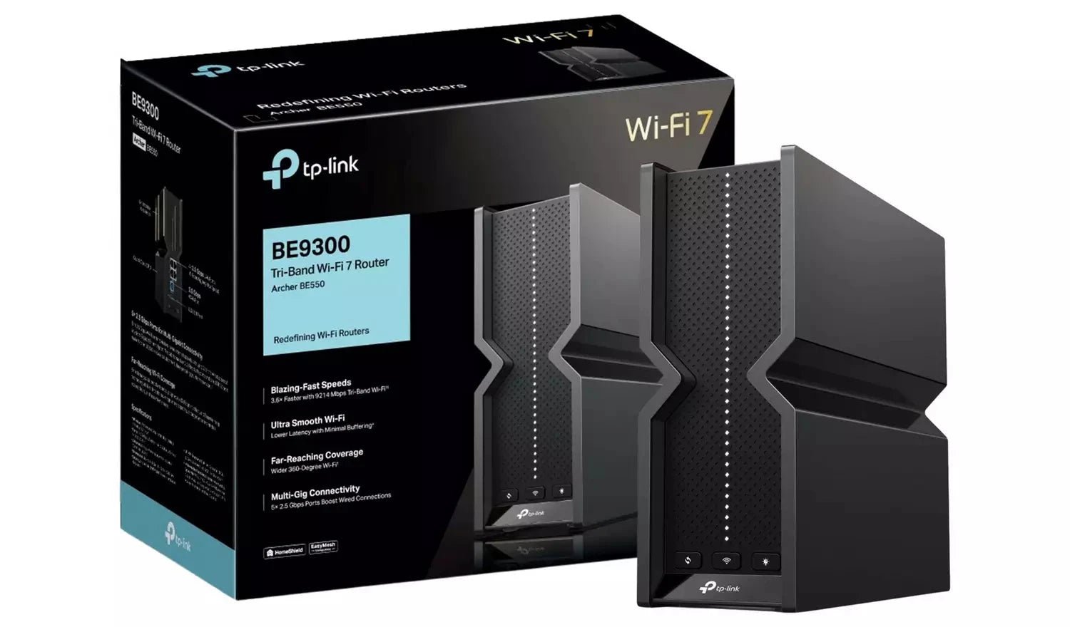 TP-Link BE9300 Tri-Band Wi-Fi 7 Router TP Link