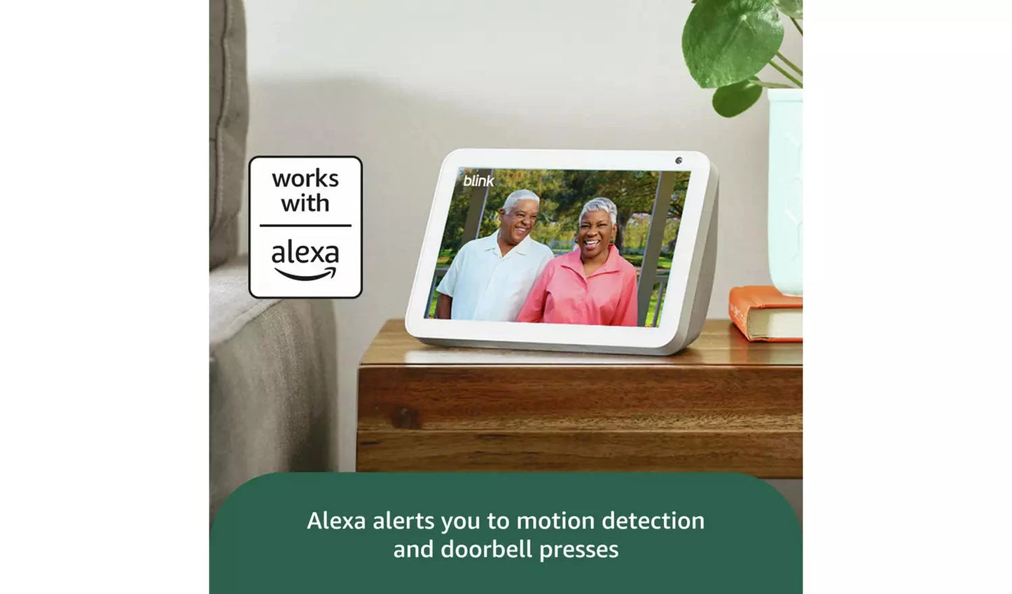 Blink Video Doorbell – Black (Wired or Battery Option) Blink