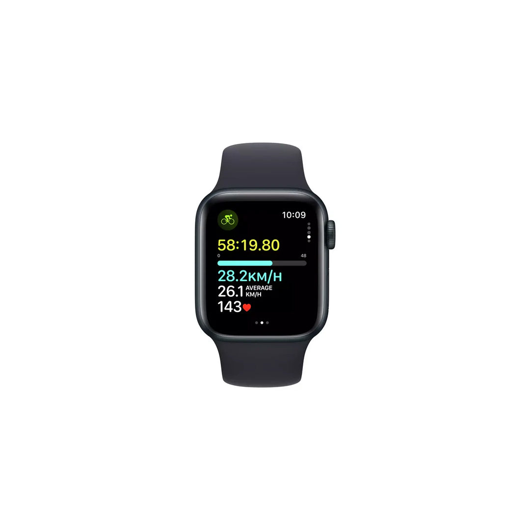 Apple Watch SE 40mm Alu Case Midnight Sport Band 2023 S/M - NEW