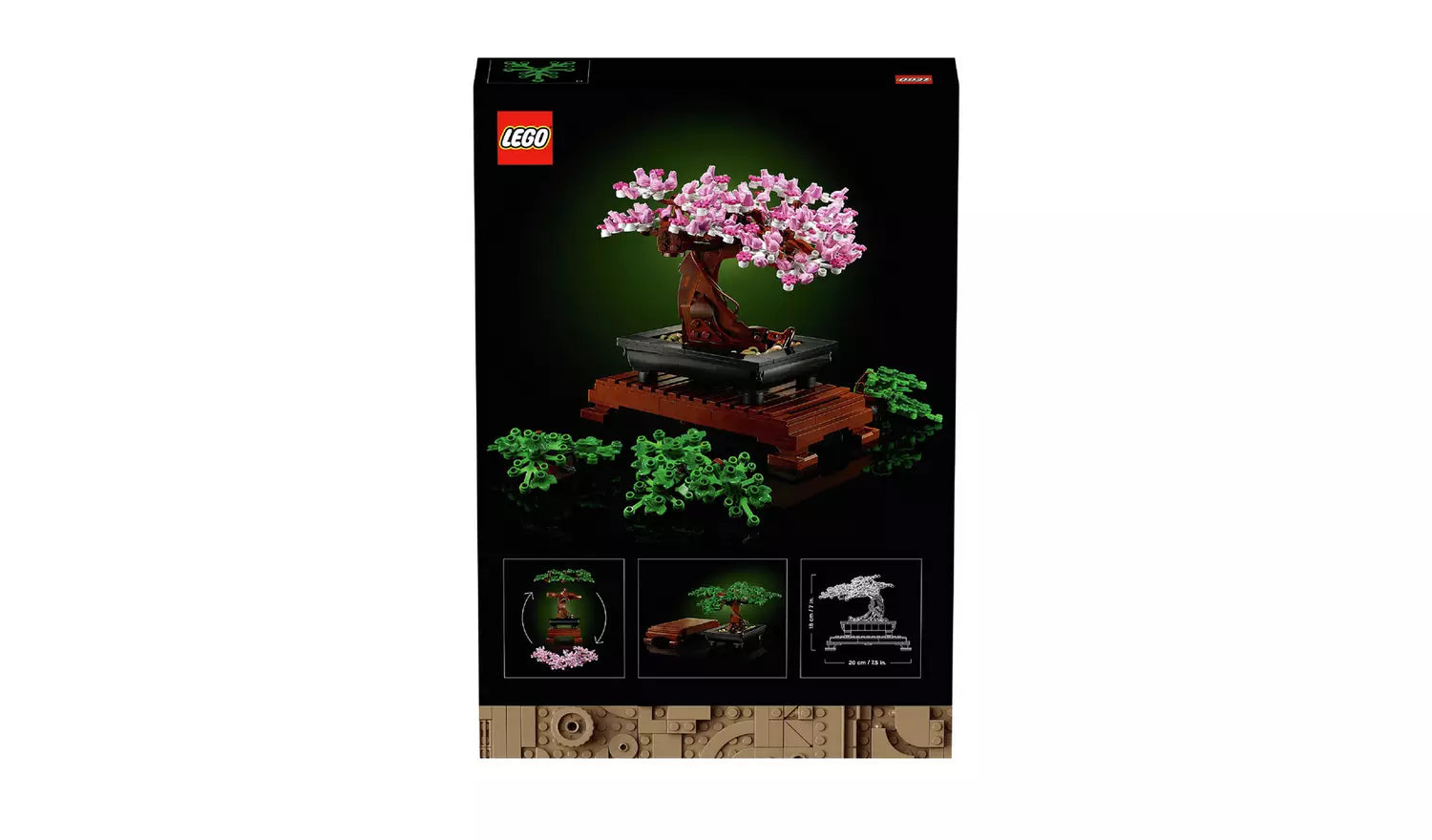 LEGO Icons Bonsai Tree Home Décor Artificial Plants 10281 | Ages 18+ | New LEGO