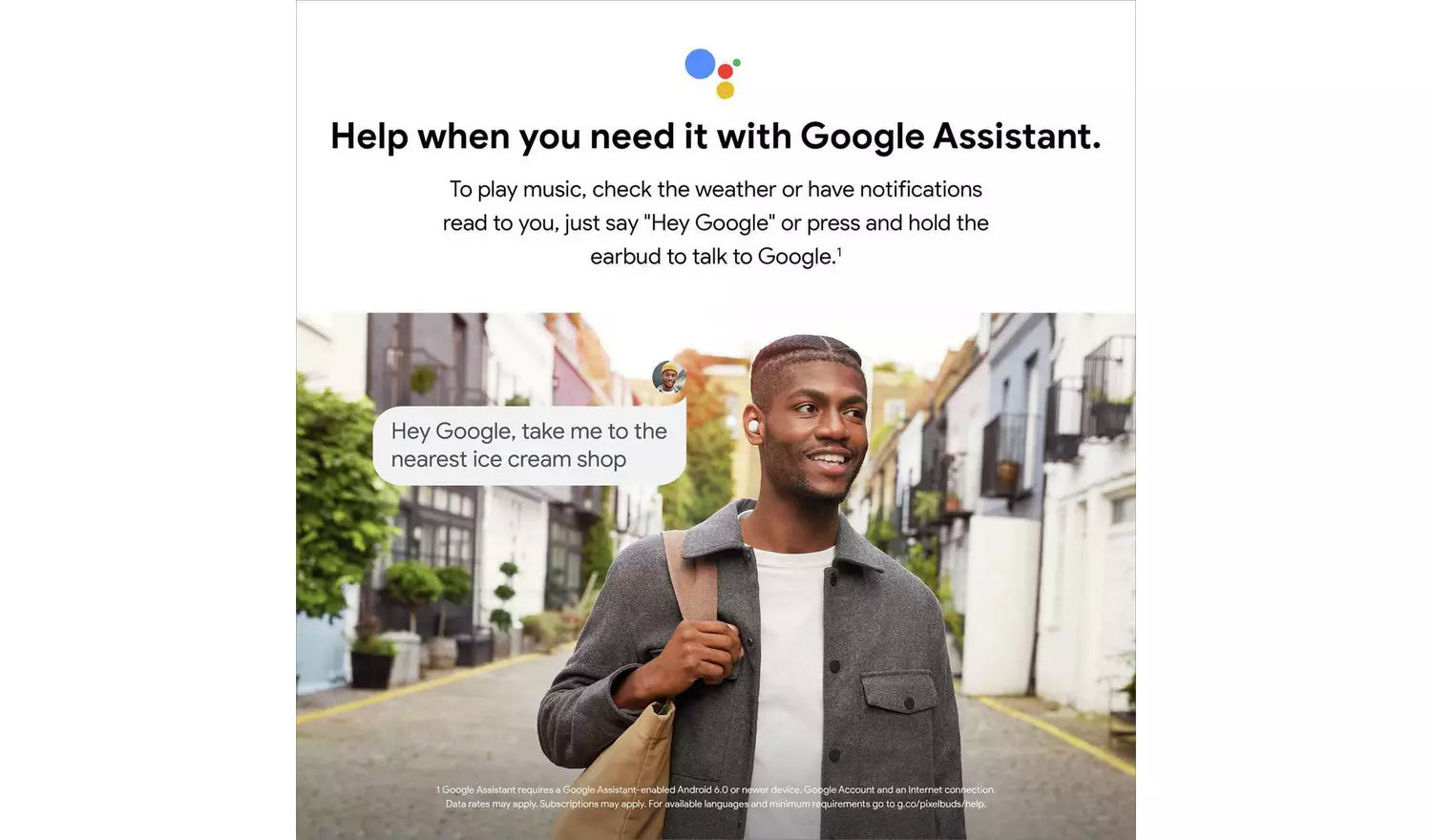 Google Pixel Buds A-Series In-Ear Wireless Bluetooth Earbuds, Clearly White – (Excellent Condition) Google