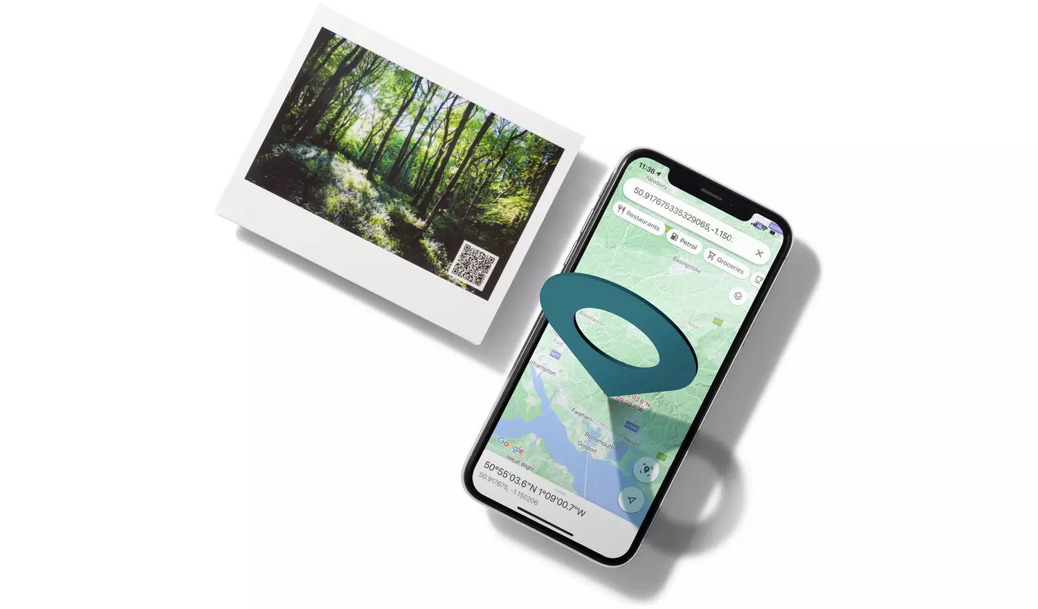Fujifilm instax Link WIDE Smartphone Printer – White (New) Fujifilm