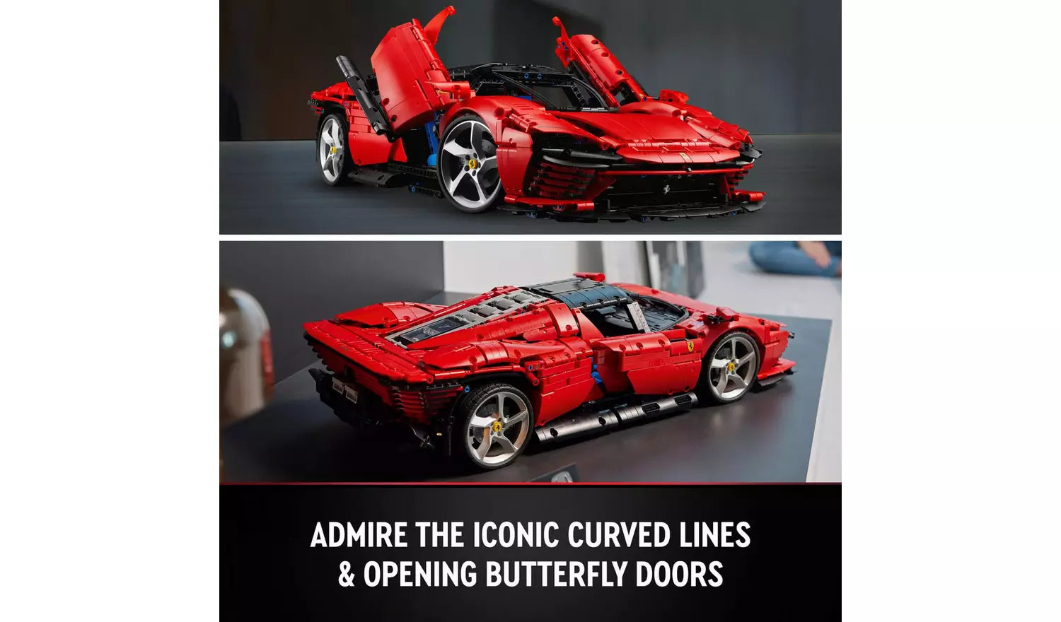 LEGO Technic Ferrari Daytona SP3 Model Race Car Set | Ages 18+ | Model 42143 | NEW LEGO