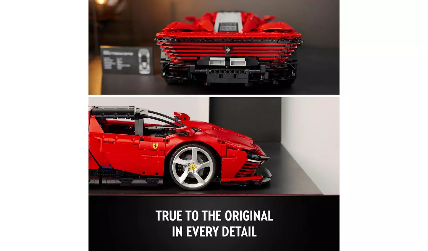 LEGO Technic Ferrari Daytona SP3 Model Race Car Set | Ages 18+ | Model 42143 | NEW LEGO