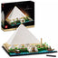LEGO Architecture Great Pyramid of Giza Set for Adults | Ages 18+ | Model 21058 | NEW LEGO