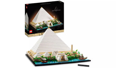 LEGO Architecture Great Pyramid of Giza Set for Adults | Ages 18+ | Model 21058 | NEW LEGO