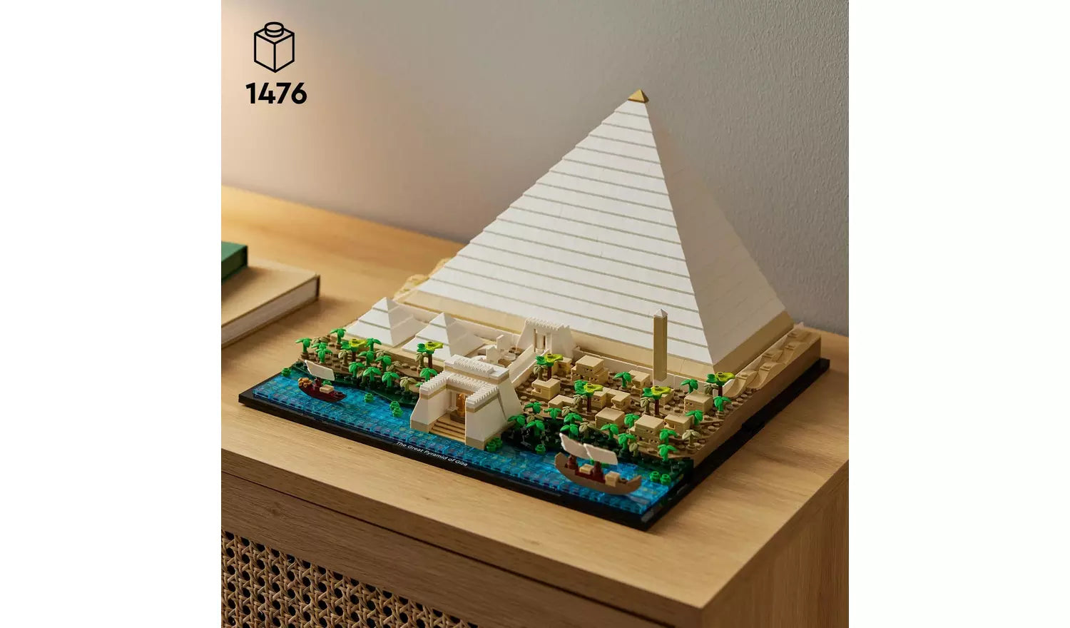 LEGO Architecture Great Pyramid of Giza Set for Adults | Ages 18+ | Model 21058 | NEW LEGO