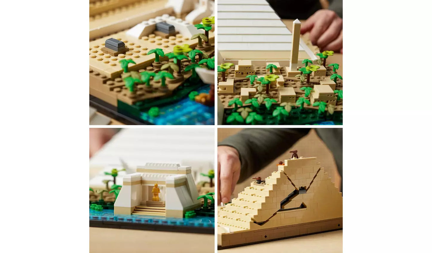 LEGO Architecture Great Pyramid of Giza Set for Adults | Ages 18+ | Model 21058 | NEW LEGO