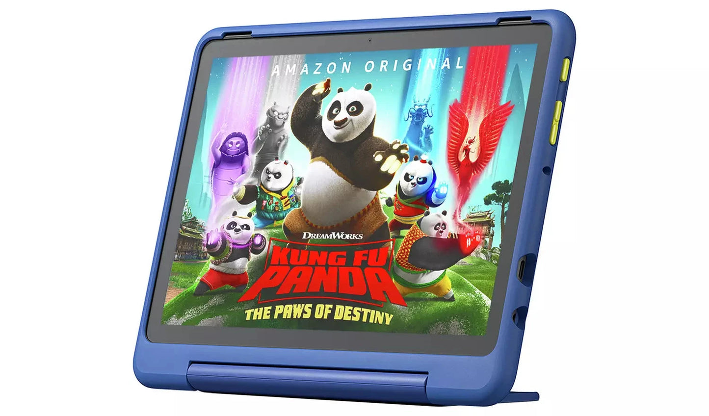 Amazon Fire HD 10 Kids Pro – 10.1" Tablet, 32GB, Blue – Designed for Ages 6–12 (New) Amazon