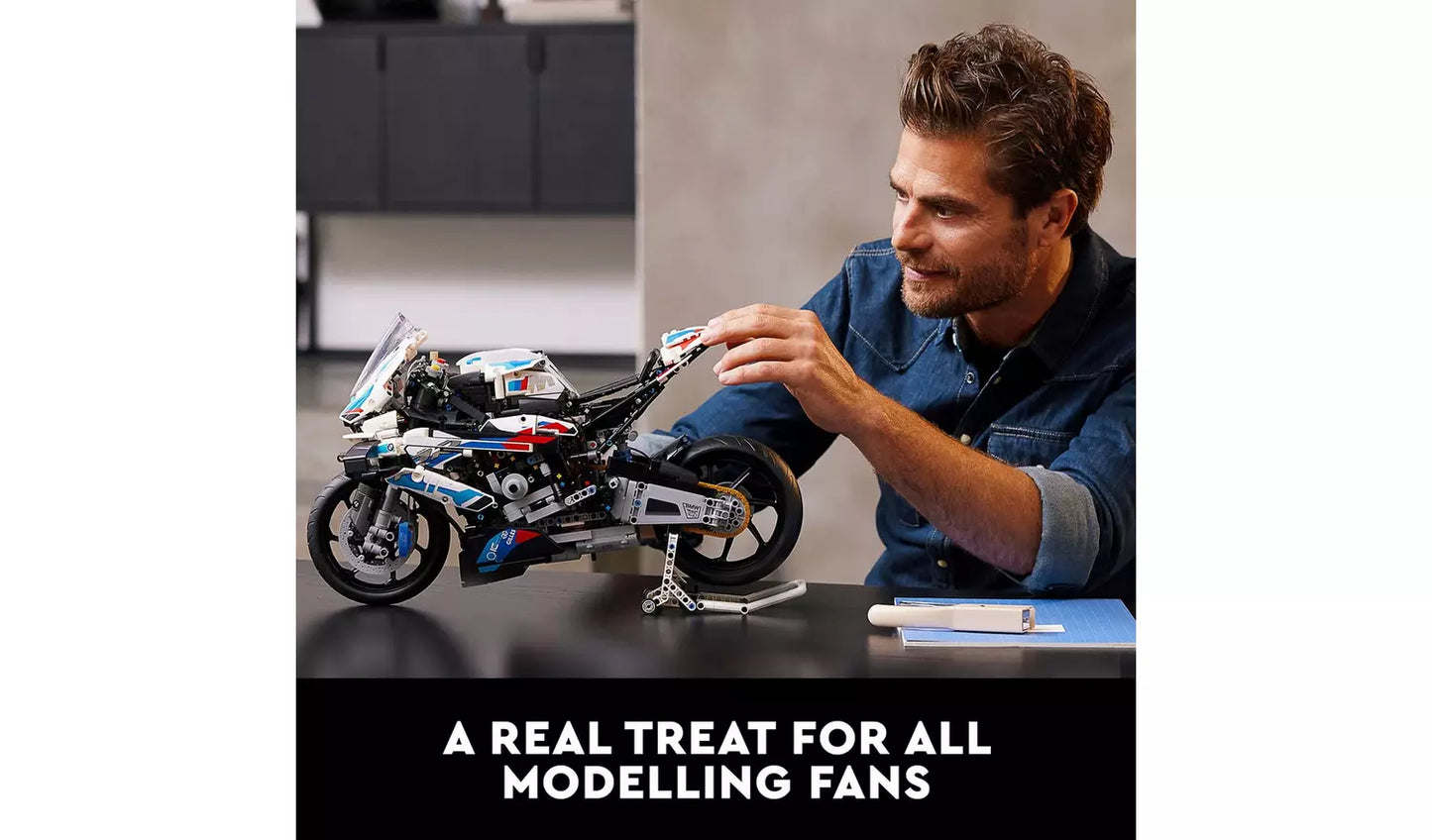 LEGO Technic BMW M 1000 RR Motorbike Model Kit | Ages 18+ | Model 42130 | 1:5 Scale Display Motorcycle | NEW LEGO