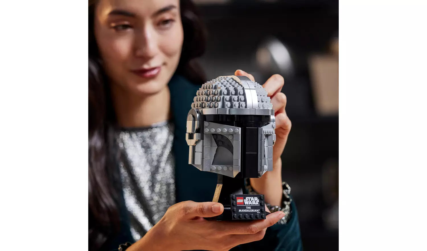 LEGO Star Wars The Mandalorian Helmet Model Adult Set | Ages 18+ | Model 75328 | NEW LEGO