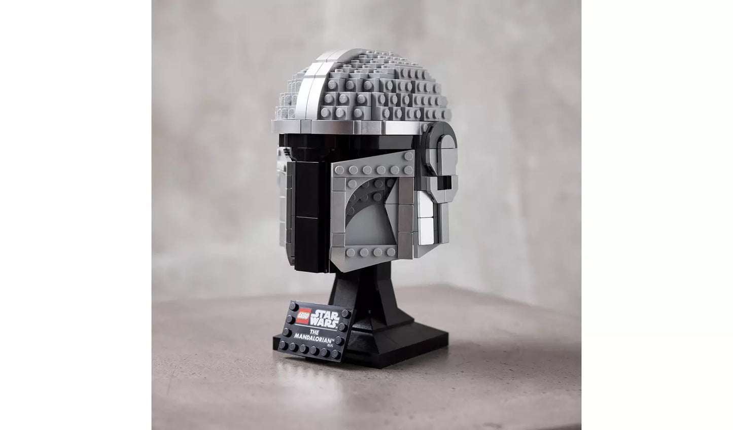 LEGO Star Wars The Mandalorian Helmet Model Adult Set | Ages 18+ | Model 75328 | NEW LEGO