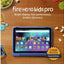 Amazon Fire HD 10 Kids Pro – 10.1" Tablet, 32GB, Blue – Designed for Ages 6–12 (New) Amazon