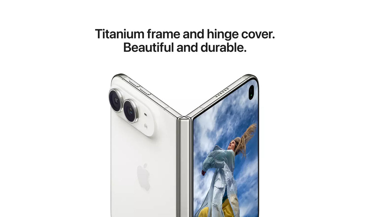 SIM Free iPhone Duo 5G 256GB AI Mobile Phone - Star White (New)
