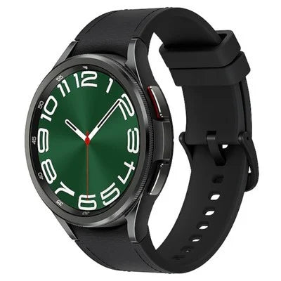 Samsung Galaxy Watch 6 Classic Bluetooth – 43mm Smartwatch - Hybrid Eco Black Leather Band (Very Good Condition) Samsung