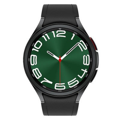 Samsung Galaxy Watch 6 Classic Bluetooth – 43mm Smartwatch - Hybrid Eco Black Leather Band (Pristine Condition) Samsung