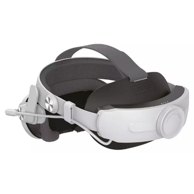 Venom Head Strap With Battery For Meta Quest 2, 3 & 3S, White – (New) Sony