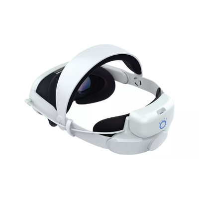 STEALTH Pro Head Strap With Power Bank For Meta Quest 3 & 3S, White – (New) Stealth