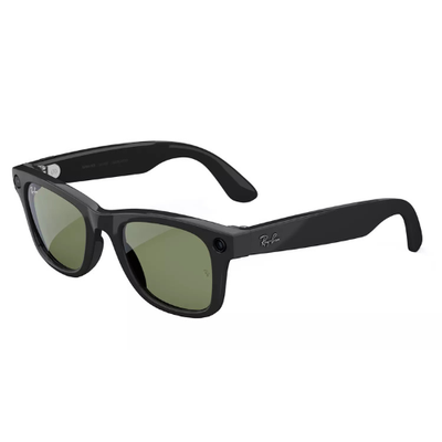 Ray-Ban Meta Wayfarer Gen 2 - Shiny Black, Green (New) Meta