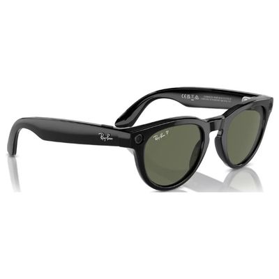 Ray-Ban Meta Headliner - Shiny Black, Polar G15 Green (New) Meta