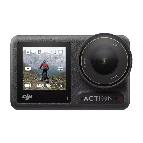 DJI Osmo Action 4 Standard Combo Action Camera – Black (New) DJI