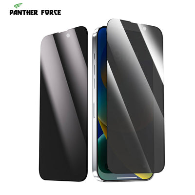 Panther Force Privacy Tempered Glass Screen Protector For All iPhones