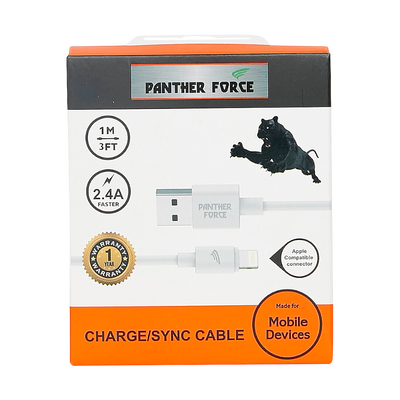 USB to iphone 1 meter Fast Charging Cable for iPhone 11 - PF15