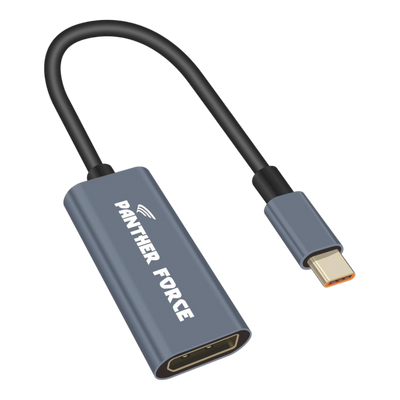 PF27- PANTHER FORCE 8K HDTV TYPE-C TO DP ADAPTER