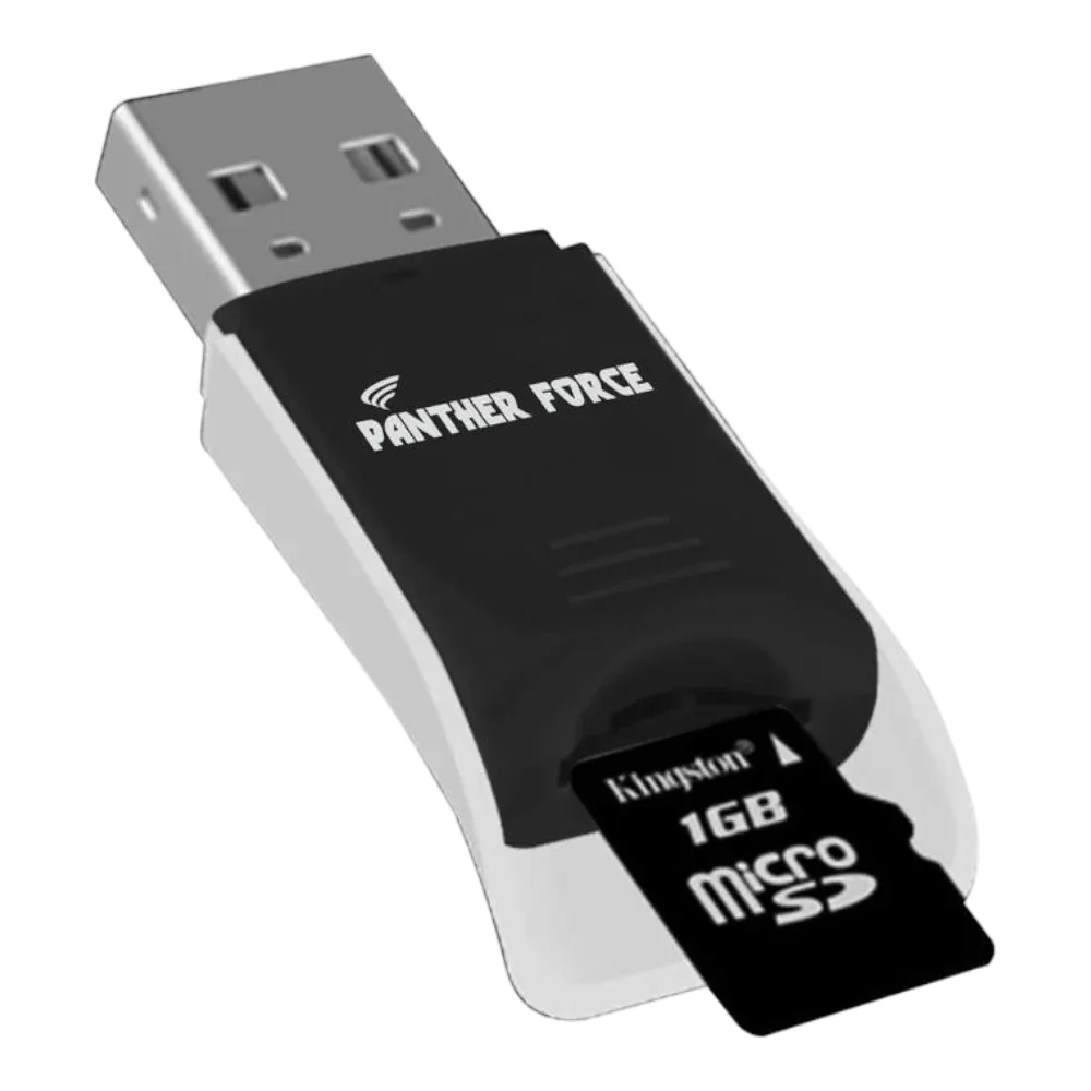 PF126- PANTHER FORCE MICRO SD USB 2.0 CARD READER My Store