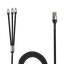 PF168- Panther Force 3 in 1 Cable - Seamless Connectivity, Uninterrupted Power