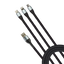 PF168- Panther Force 3 in 1 Cable - Seamless Connectivity, Uninterrupted Power