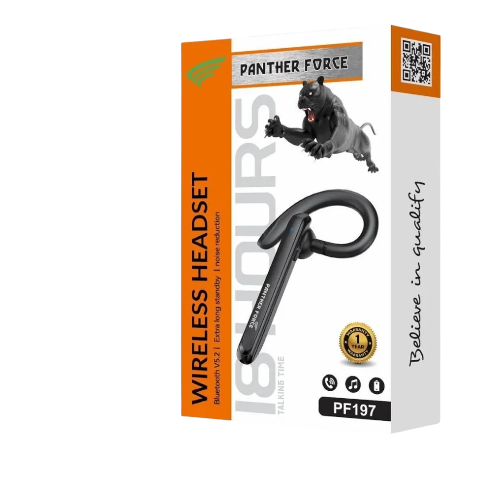 PANTHER FORCE EARPIECE 18HRS TALK TIME- PF197 My Store