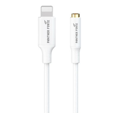 PF204- Panther Force Apple Jack 120mm - Extended Length for Convenient Charging and Syncing of Your Phone