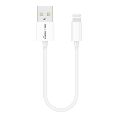 PF284- Panther Force 20cm Data Cable Apple Connector - Fast Charging and Data Transfer