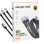 PF168- Panther Force 3 in 1 Cable - Seamless Connectivity, Uninterrupted Power
