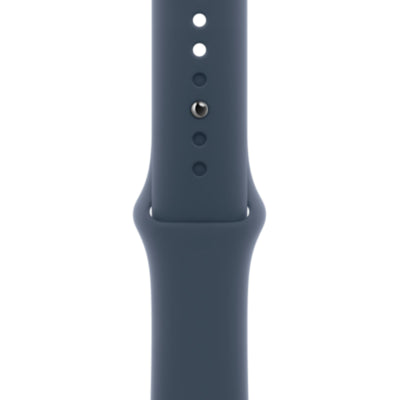 Apple Watch SE 2 GPS 44mm Silver Aluminium - Blue Sport Band - M/L (Pristine Condition) Apple