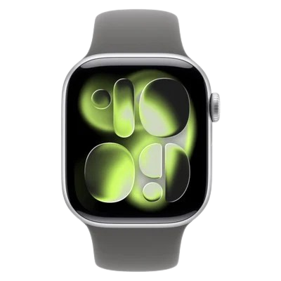 Apple Watch Series 11 GPS 46mm Silver Aluminium Stone Grey Sport Band - M/L (Pristine Condition) Apple