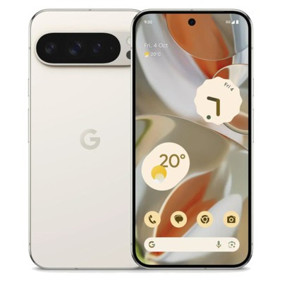 Google Pixel 9 Pro 5G 256GB Porcelain Unlocked (Very Good Condition) Google