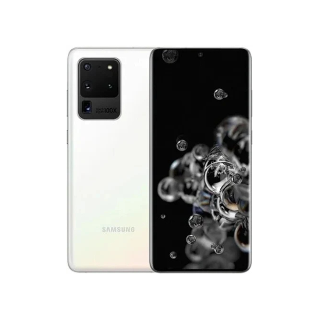 Samsung Galaxy S20 Ultra 5G Cosmic White AI Mobile 256GB - (Pristine Condition) Samsung