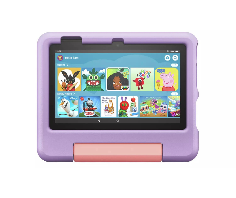 Amazon Fire 7 Kids – 7" Tablet, 16GB, Purple – Designed for Ages 3–7, (New) Amazon