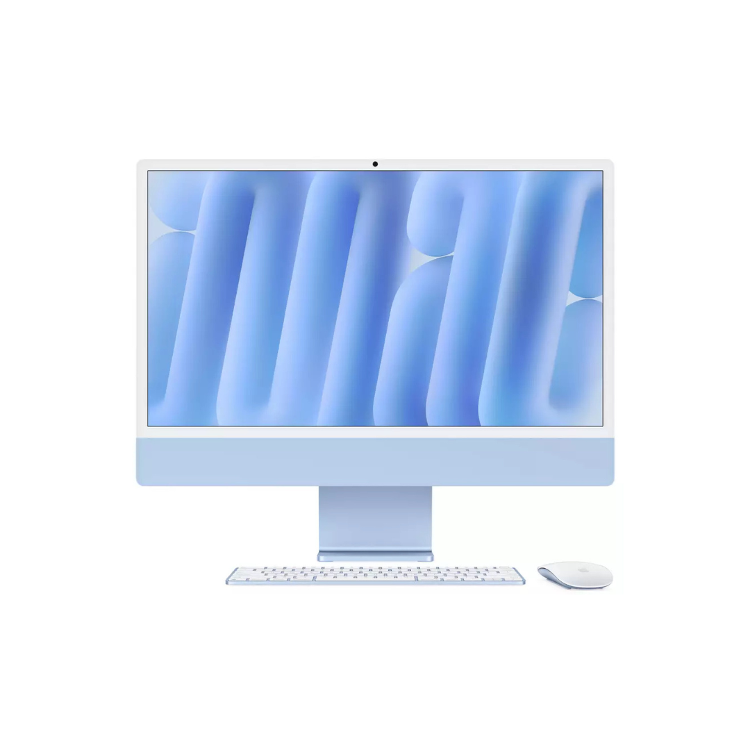Apple iMac 24″ (2024) M4 10 Core All‑in‑One – 16GB, 256GB, Blue (New) Apple
