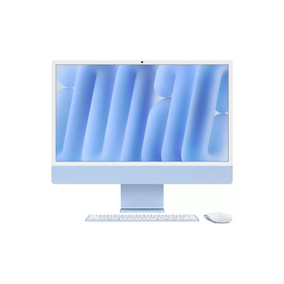 Apple iMac 24″ (2024) M4 10 Core All‑in‑One – 16GB, 256GB, Blue (New) Apple