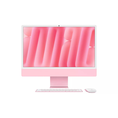 Apple iMac 24″ (2024) M4 10 Core All‑in‑One – 16GB, 256GB, Pink (New) Apple