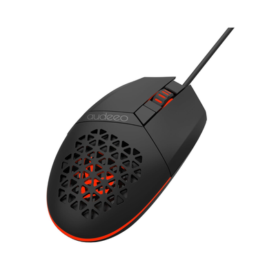 Audeeo Light-Up Wired Gaming Mouse – RGB Precision Performance Black (New) Audeeo