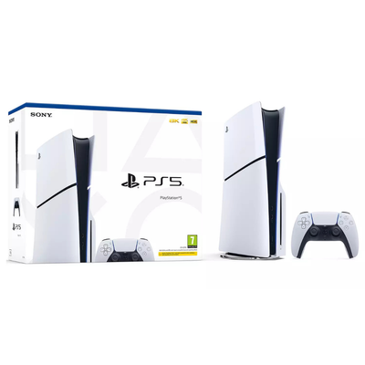 PlayStation 5 Console Disc – Slim 1TB - Next-Gen 4K Gaming (New)