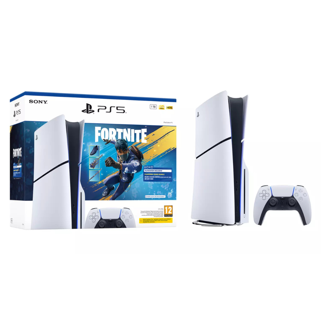 PlayStation 5 Disc Console - Fortnite Flowering Chaos Bundle - 1TB (New) Sony