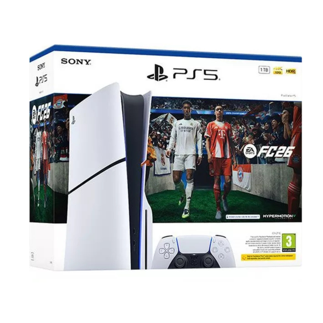 PlayStation 5 Disc Console - EA Sports FC 26 Bundle - 1TB (New) Sony