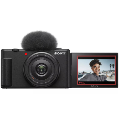 Sony ZV-1F Vlog Camera – 20.1MP Ultra-Wide 4K Creator Camera - Black (New) Sony